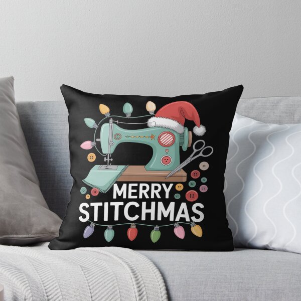 Item preview, Sewing Christmas Xmas Quilting Merry Stitchmas designed and sold by Bandikonsalez.