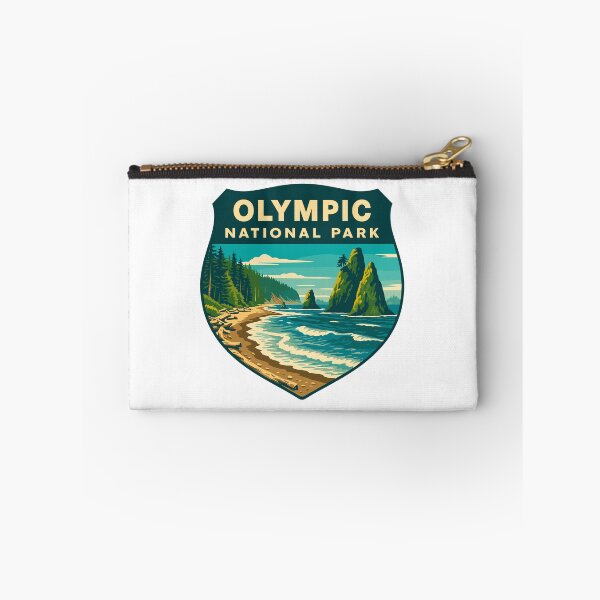 Item preview, Olympic National Park Retro Sticker designed and sold by Ismeal Von.