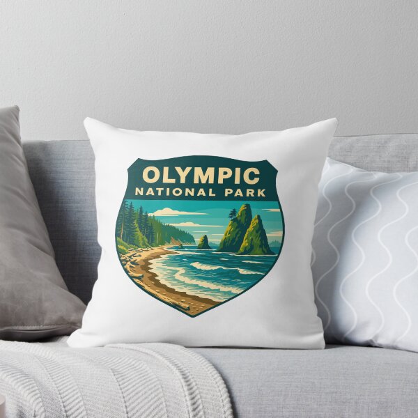 Item preview, Olympic National Park Retro Sticker designed and sold by Ismeal Von.