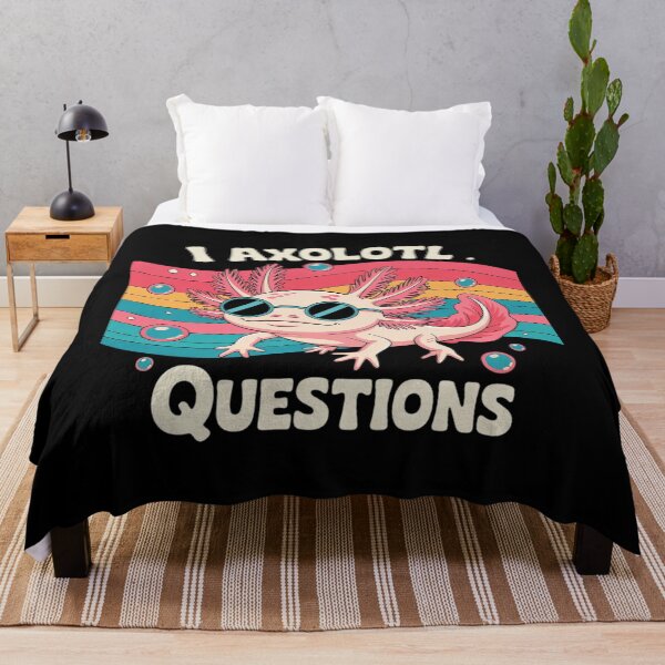 Item preview, I Axolotl Questions Adults Youth Kids 4 designed and sold by lilLilaBatArt.