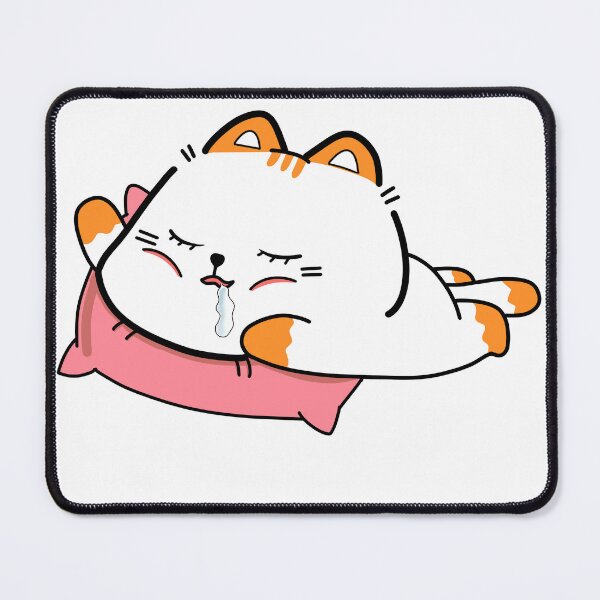 Item preview, Lazy Orange-Tabby Cat (Kawaii) designed and sold by AmaiDream.