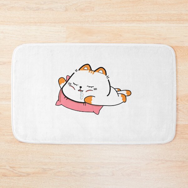 Item preview, Lazy Orange-Tabby Cat (Kawaii) designed and sold by AmaiDream.