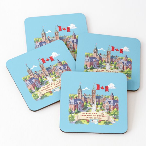 Item preview,  3D Cute & Funny Campus with Canadian Flag  designed and sold by PaintMeWorld.