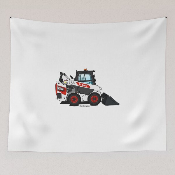 Item preview, Bobcat S66 Skid-Steer Loader Vector Art designed and sold by Heybratan.