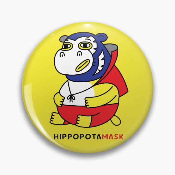 Item preview, Hippopo the series : Hippopota'mask' (wrestler) designed and sold by petoizky.