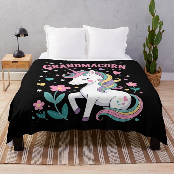 Item preview, Grandmacorn Unicorn Grandma designed and sold by HuValverdeArt.
