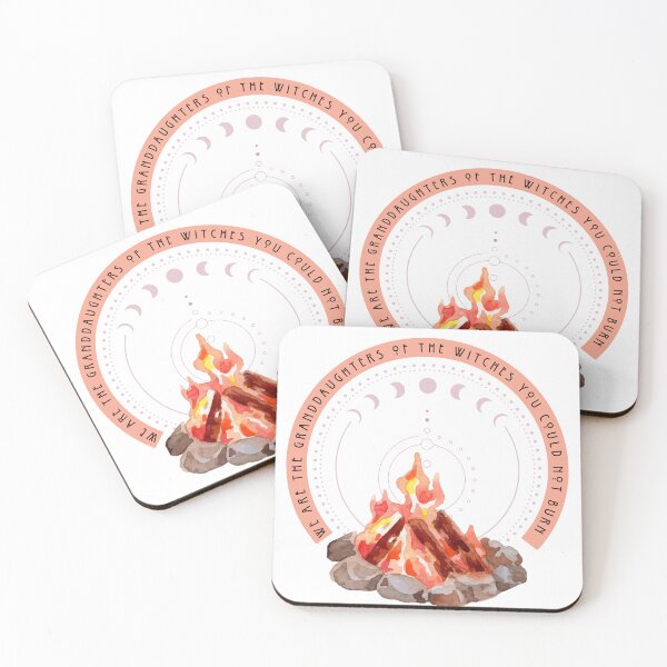 Item preview, We are the granddaughters of the witches that could not burn | feminist quote designed and sold by lea-lani.