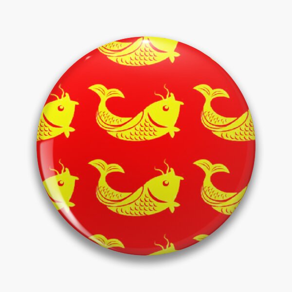 Item preview, Chinese Golden Fish Pattern  designed and sold by 3triadstore.