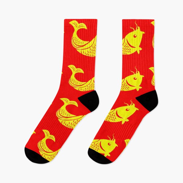 Item preview, Chinese Golden Fish Pattern  designed and sold by 3triadstore.