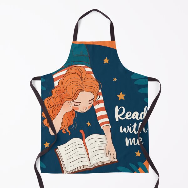 Item preview, Read With Me Whimsical Book Lover Cozy Night Art designed and sold by anandsiva2703.