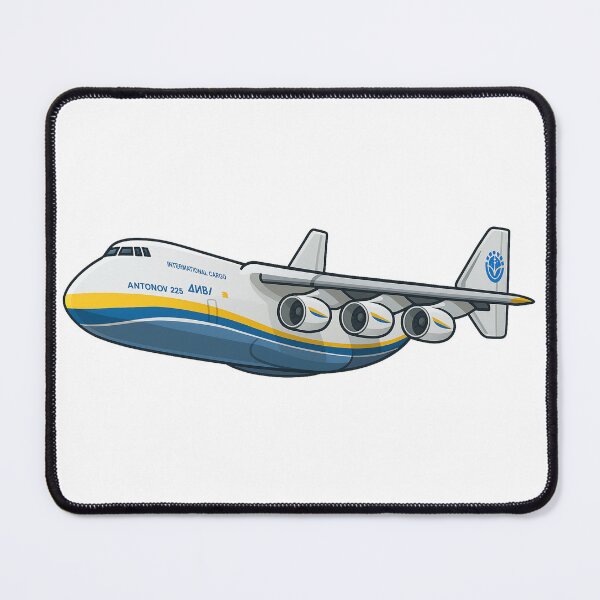 Item preview, Antonov An-225 Mriya Cartoon Design – World's Largest Cargo Aircraft Art designed and sold by UrbanKangaroo.