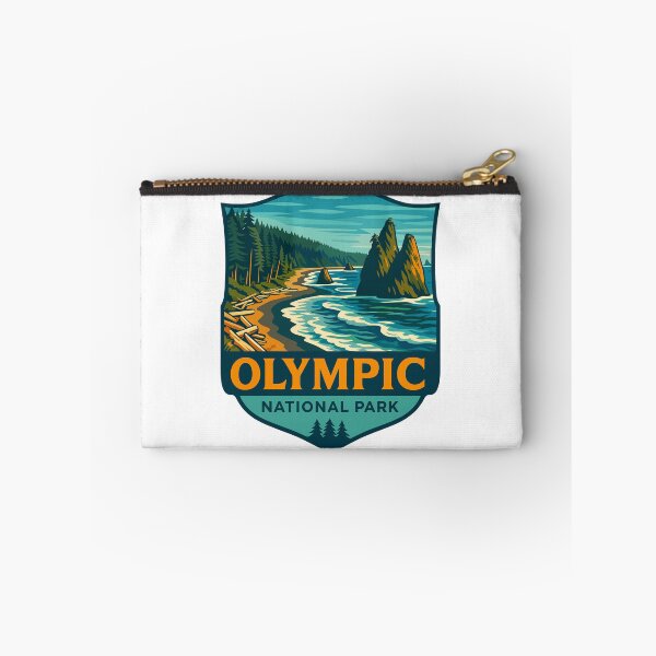 Item preview, Olympic National Park Retro Sticker designed and sold by Ismeal Von.