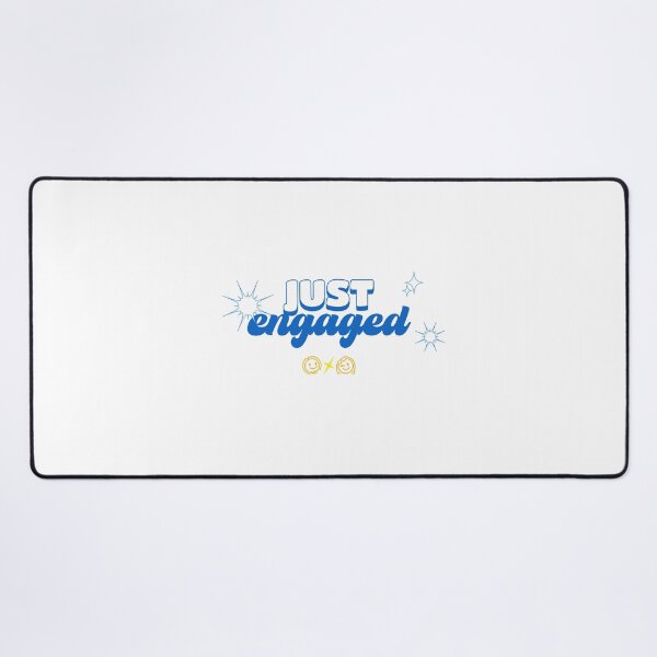 Item preview, Just Engaged – Romantic Celebration Design for Newly Engaged Couples designed and sold by Ani-24.