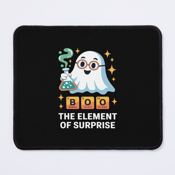 Item preview, Chemistry Boo The Element Of Surprise Cute Chemist Halloween designed and sold by petrichorsworld.
