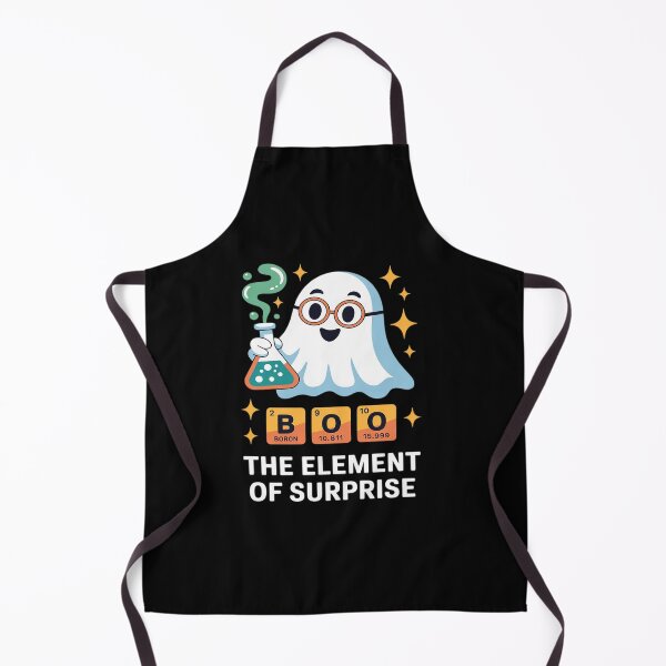 Item preview, Chemistry Boo The Element Of Surprise Cute Chemist Halloween designed and sold by petrichorsworld.