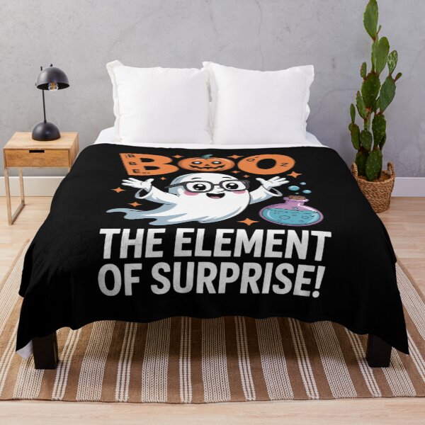 Item preview, Chemistry Boo The Element of Surprise Cute Ghost designed and sold by petrichorsworld.