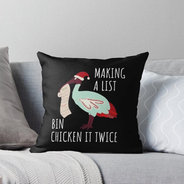 Item preview, Bin Chicken Christmas designed and sold by jimfarrepo.