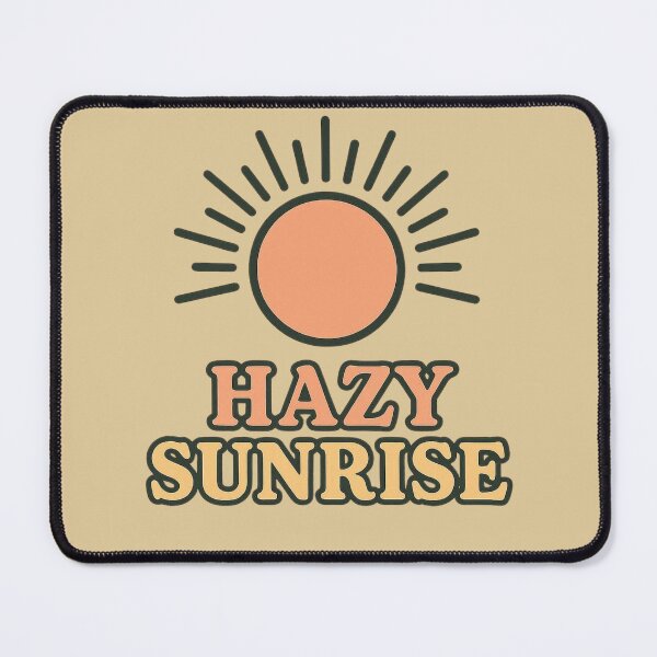Item preview, Hazy Sunrise – Chillwave and Lo-Fi Aesthetic Design designed and sold by |TRSSHOP|.