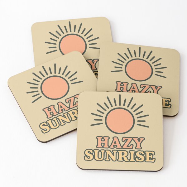 Item preview, Hazy Sunrise – Chillwave and Lo-Fi Aesthetic Design designed and sold by |TRSSHOP|.