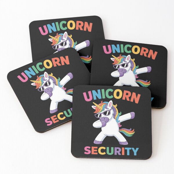 Item preview, Halloween Dad Mom Daughter Adult Costume, Unicorn Security  designed and sold by MonsterBuddiess.