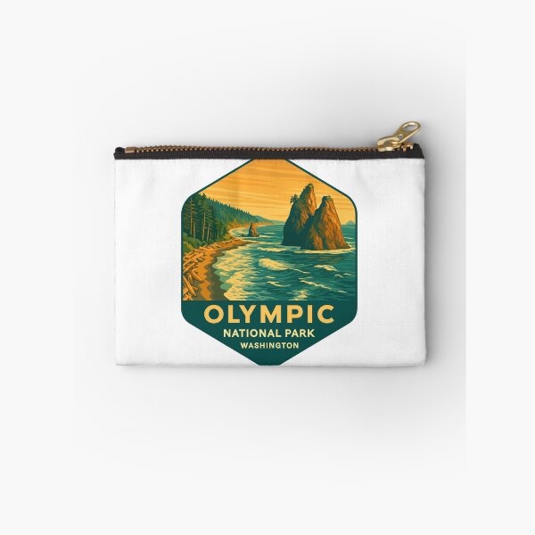 Item preview, Olympic National Park Retro Sticker designed and sold by Ismeal Von.