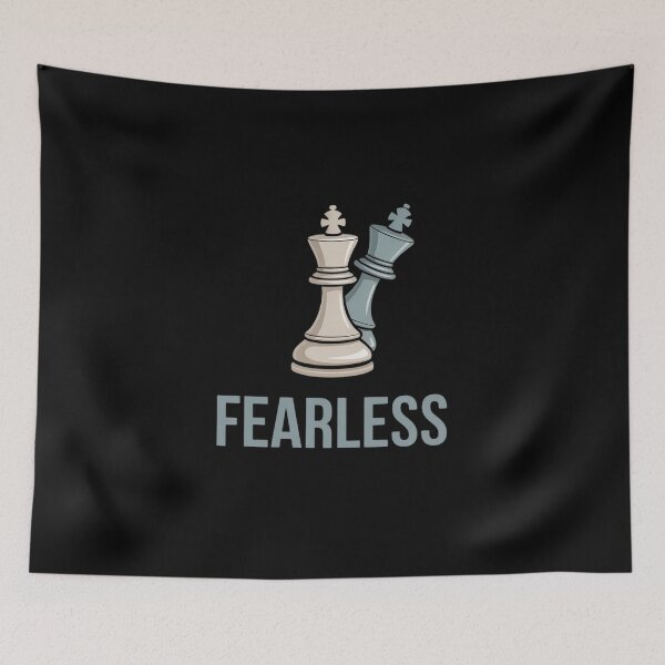 Item preview, Chess - Fearless Chess Player Smart designed and sold by petrichorsworld.