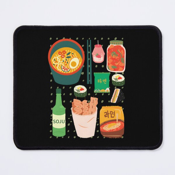 Item preview, Korean Food Set — Soju, Kimchi, Kimbap designed and sold by GeraldineRu.