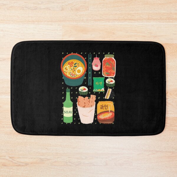 Item preview, Korean Food Set — Soju, Kimchi, Kimbap designed and sold by GeraldineRu.