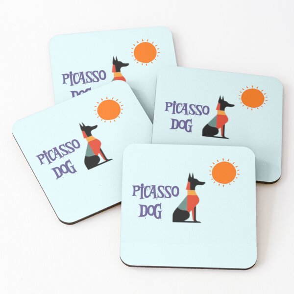 Item preview, Picasso Dog stickers designed and sold by moh sae.