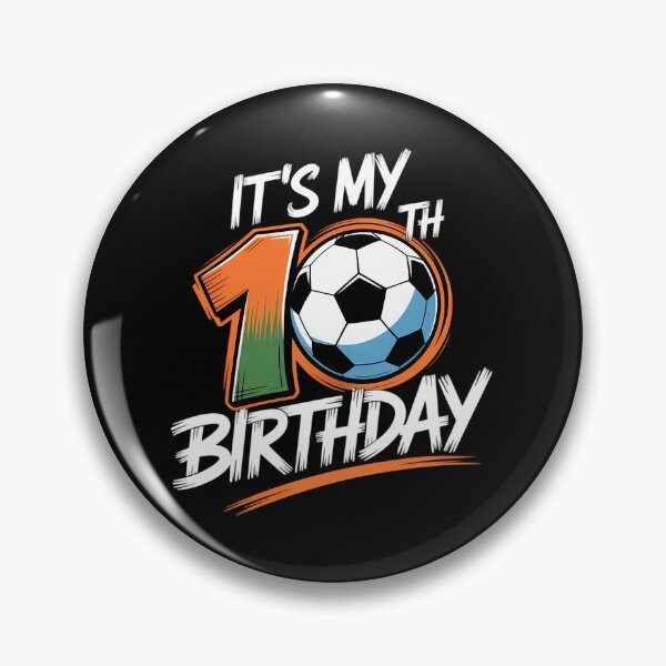 Item preview, It's my 10th Birthday Party Soccer 10 Years Old designed and sold by ValerieRodrigue.