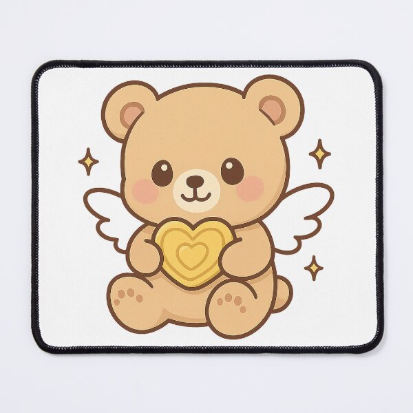 Item preview, Prosperity Bear Money Sticker | Kawaii Wealth Teddy | Angel Wealth Charm designed and sold by HerDreamCodes.