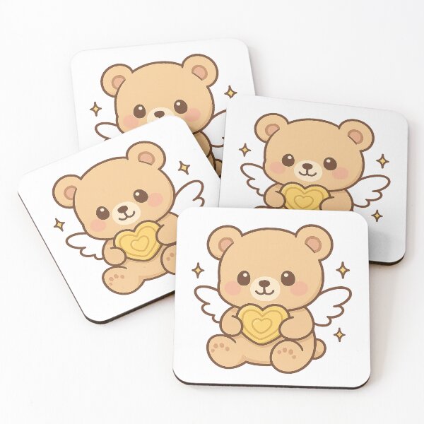 Item preview, Prosperity Bear Money Sticker | Kawaii Wealth Teddy | Angel Wealth Charm designed and sold by HerDreamCodes.