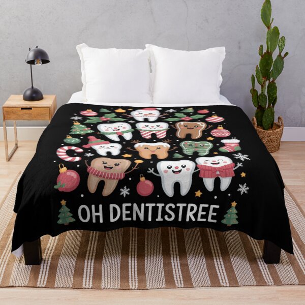 Item preview, Oh Dentistree Merry Christmas Dental Funny Teeth Tree Xmas designed and sold by ValerieRodrigue.