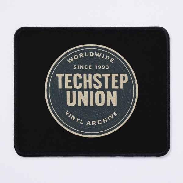 Item preview, Techstep Union – Industrial Drum and Bass Label Design designed and sold by |TRSSHOP|.