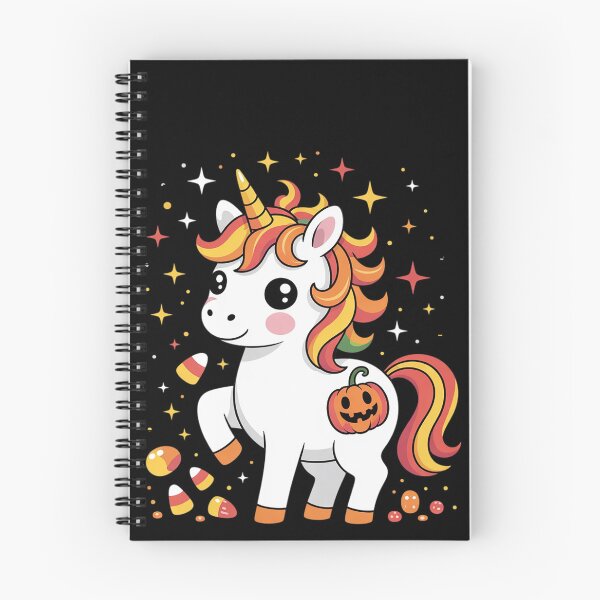 Item preview, Halloween Unicorn Candy Corn Kids Cute Unicorn Halloween  designed and sold by MonsterBuddiess.