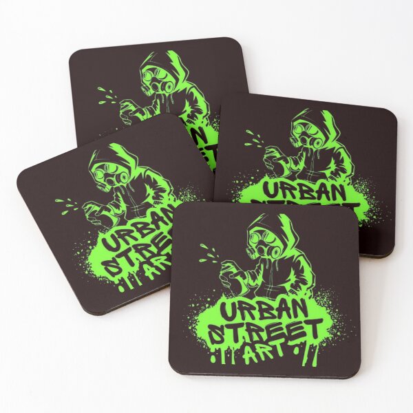 Item preview, ? Urban Street Art Neon Green | Neon Graffiti City Style designed and sold by Magounette.