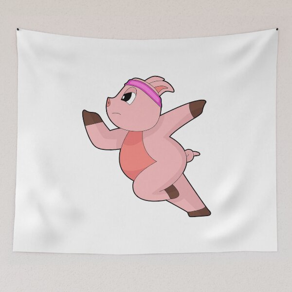 Item preview, Pig Runner Running Sports designed and sold by Snabdesign84.