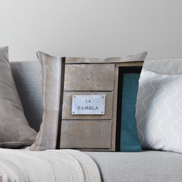 Item preview, La Rambla Street Sign – Barcelona, Spain Urban Photography designed and sold by Cole's Design.