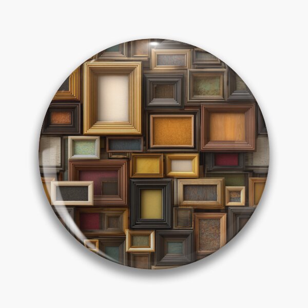 Item preview, Empty Frames Collage — Minimalist Art Wall Design designed and sold by casualnature.