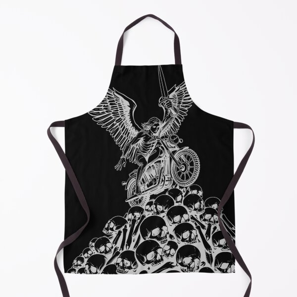Item preview, Warrior Angel on the Mountain of Skulls designed and sold by filusattila.