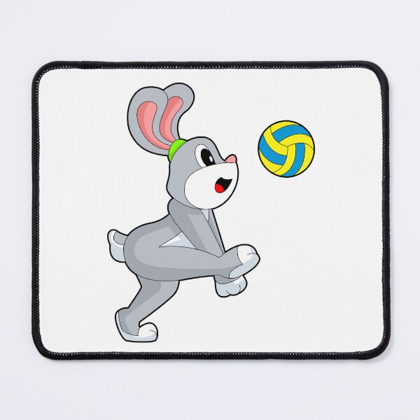 Item preview, Rabbit Volleyball player Volleyball Sports designed and sold by Snabdesign84.
