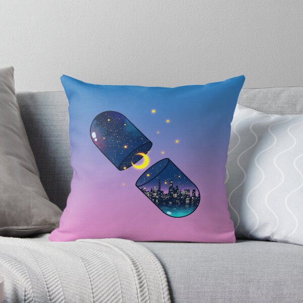 Chill Pill Throw Pillow