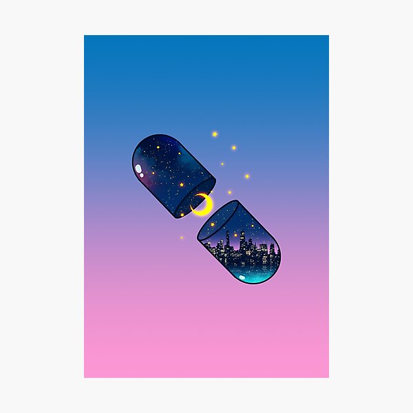 Chill Pill Photographic Print
