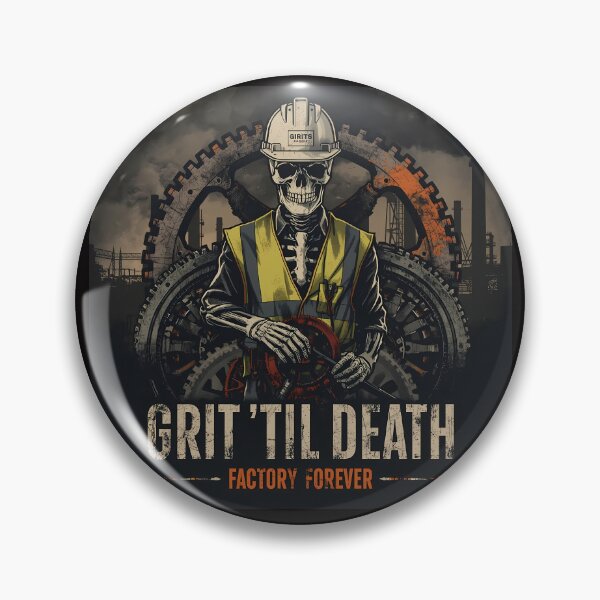 Item preview, Blue Collar Gift for Dad | Badass Factory Worker Gift | Hard Hat Skeleton designed and sold by LoliDesignShop.