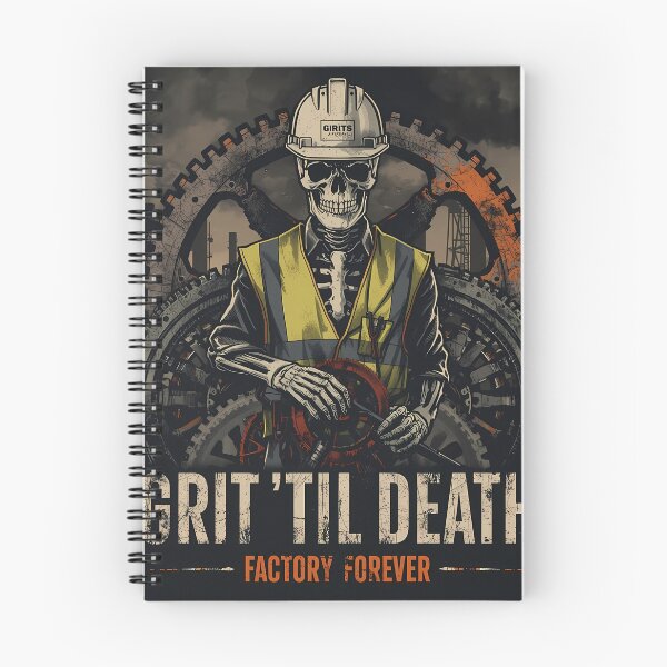 Item preview, Blue Collar Gift for Dad | Badass Factory Worker Gift | Hard Hat Skeleton designed and sold by LoliDesignShop.