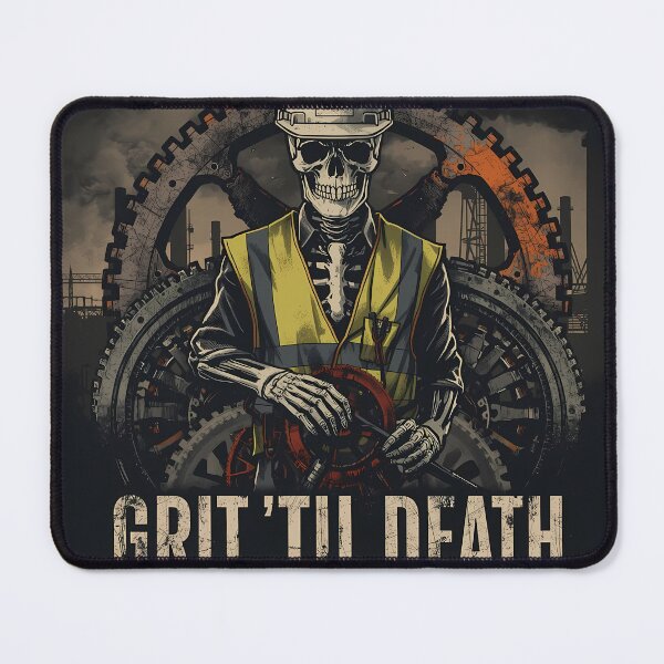 Item preview, Blue Collar Gift for Dad | Badass Factory Worker Gift | Hard Hat Skeleton designed and sold by LoliDesignShop.