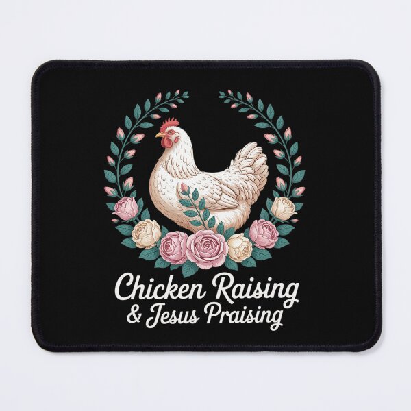 Item preview, Chicken Raising Jesus Praising Christian Faith designed and sold by KingsLife1994.