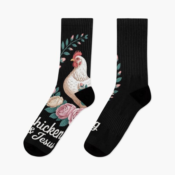 Item preview, Chicken Raising Jesus Praising Christian Faith designed and sold by KingsLife1994.