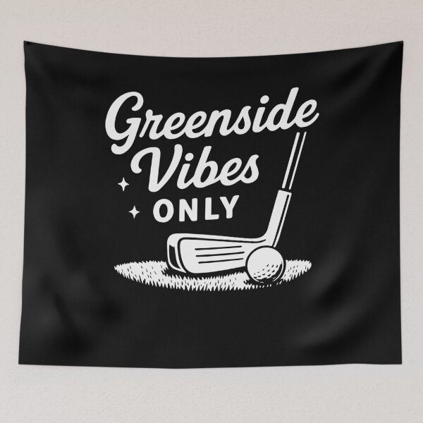 Item preview, Greenside Vibes Only Funny Golf Player Lovers designed and sold by LuminOrb.
