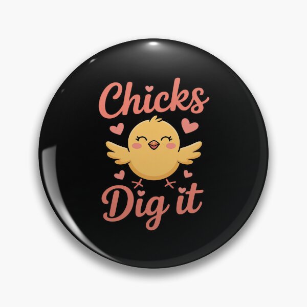 Item preview, Chicks Dig It Pastel Chick Dance Farm Pun designed and sold by KingsLife1994.
